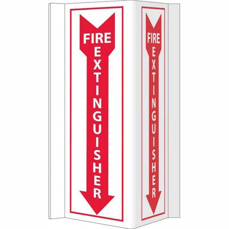NATIONAL MARKER CO NMC Fire Visi Sign - Fire Extinguisher VS42W